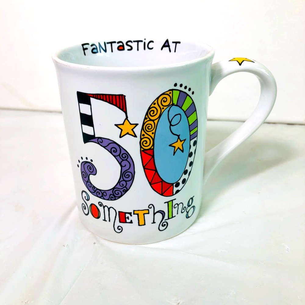 50 Something Things Get Better With Age Coffee Mug Cup